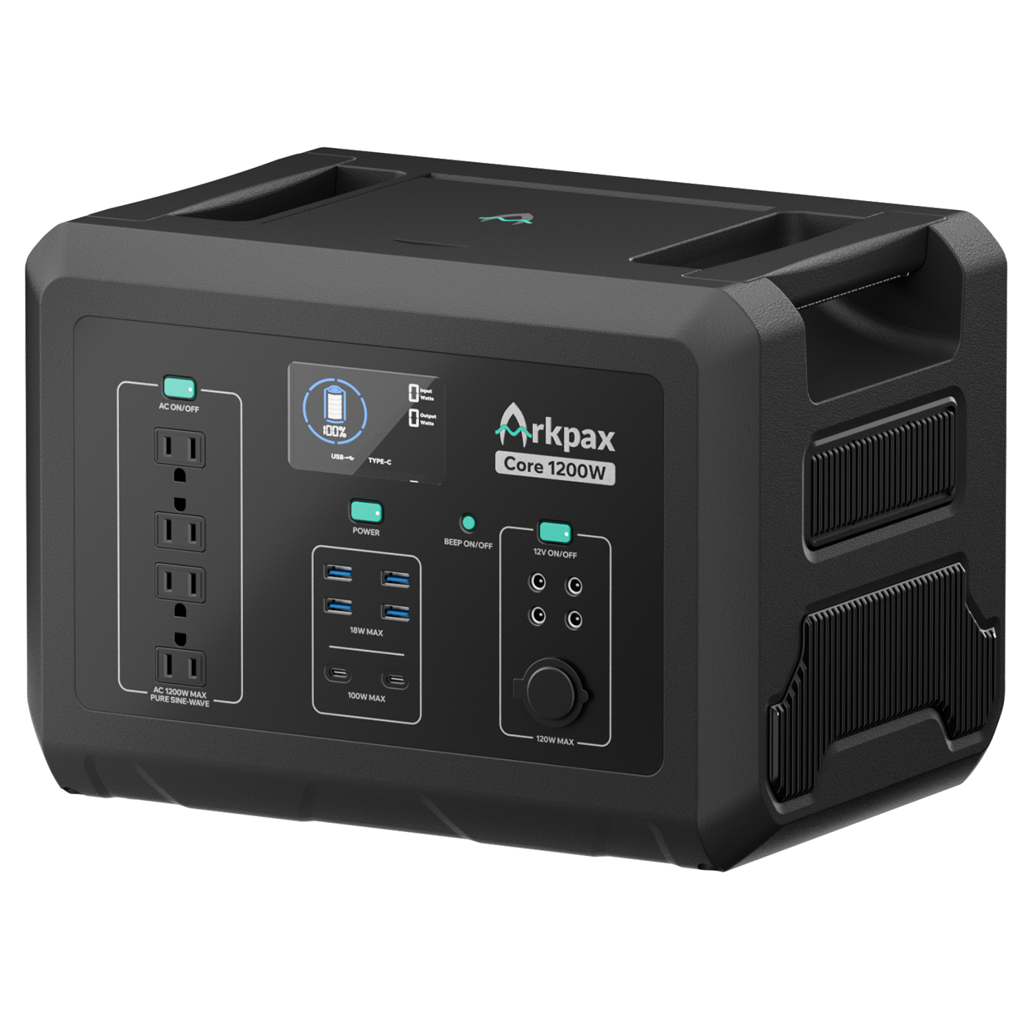 Arkpax Core 1200W - Portable Power Station - Arkpax