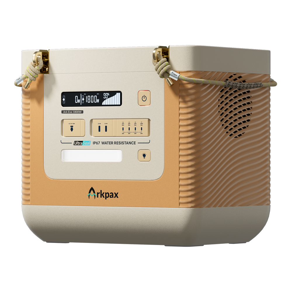 Arkpax Ark EVO 1800W- IP67 Portable Power Station - Arkpax