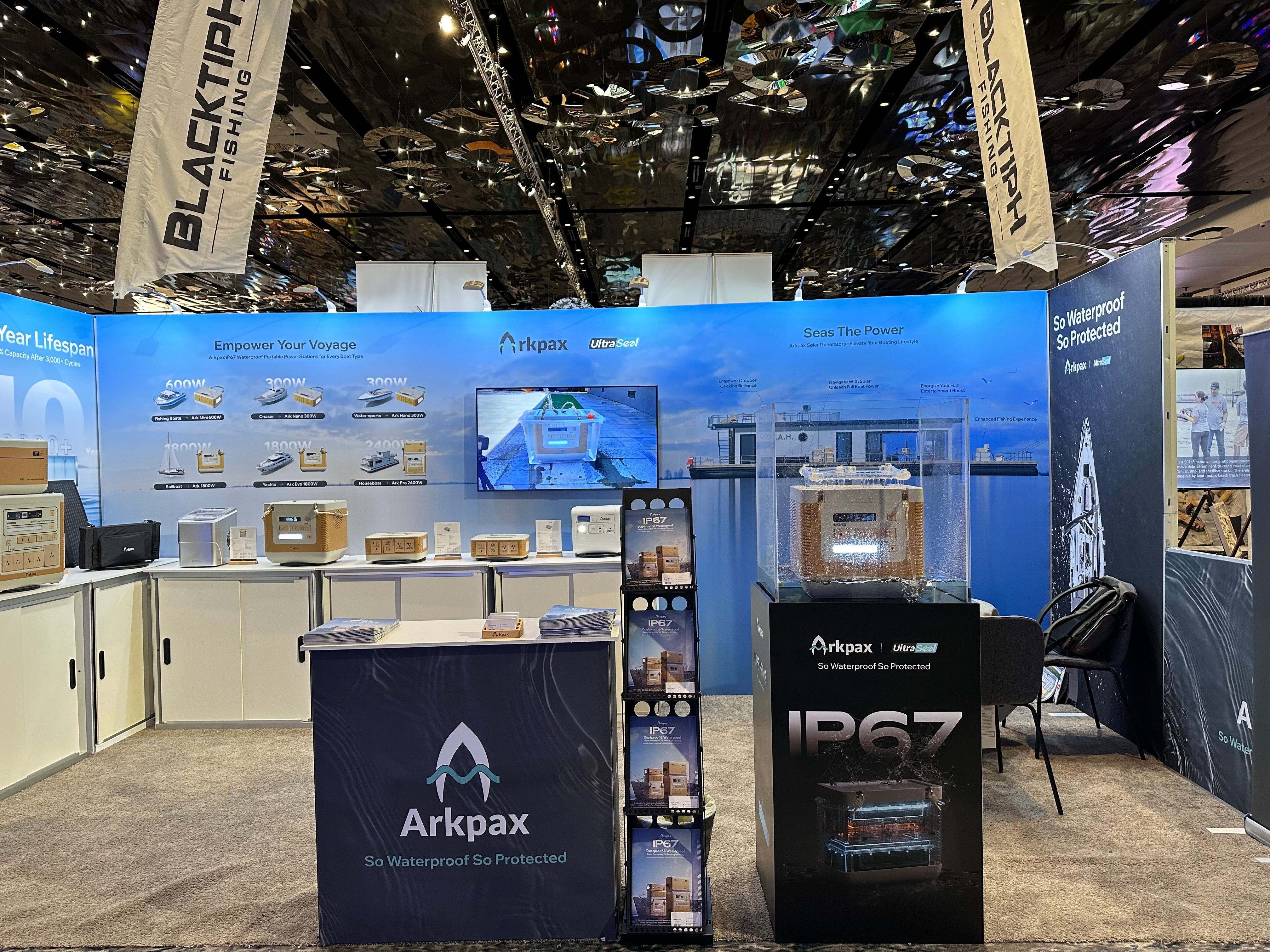 Arkpax Shines at Discover Boating Miami International Boat Show with Innovative Solar Solutions