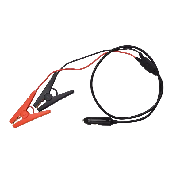 12V 10A Charging Cable with Clamps