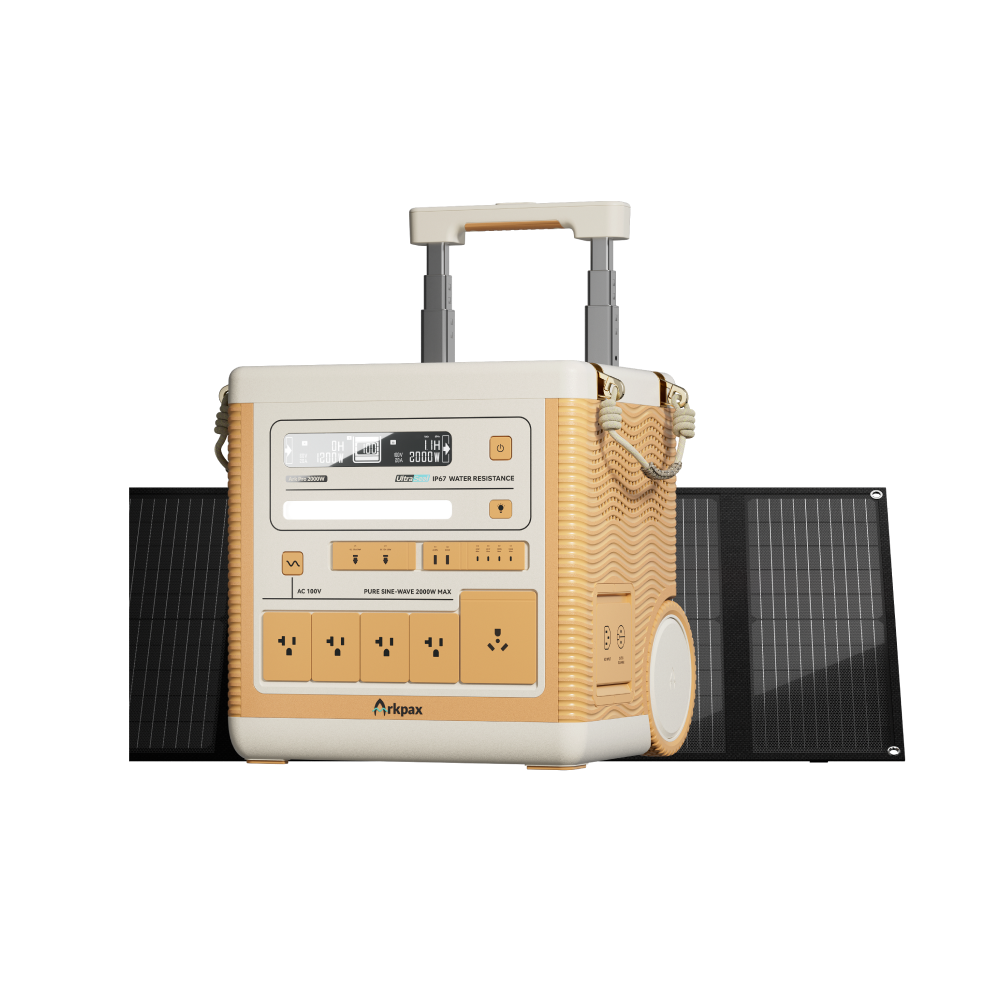 Arkpax Ark PRO 2400W: IP67 Rating Professional - Grade Solar Generator ...