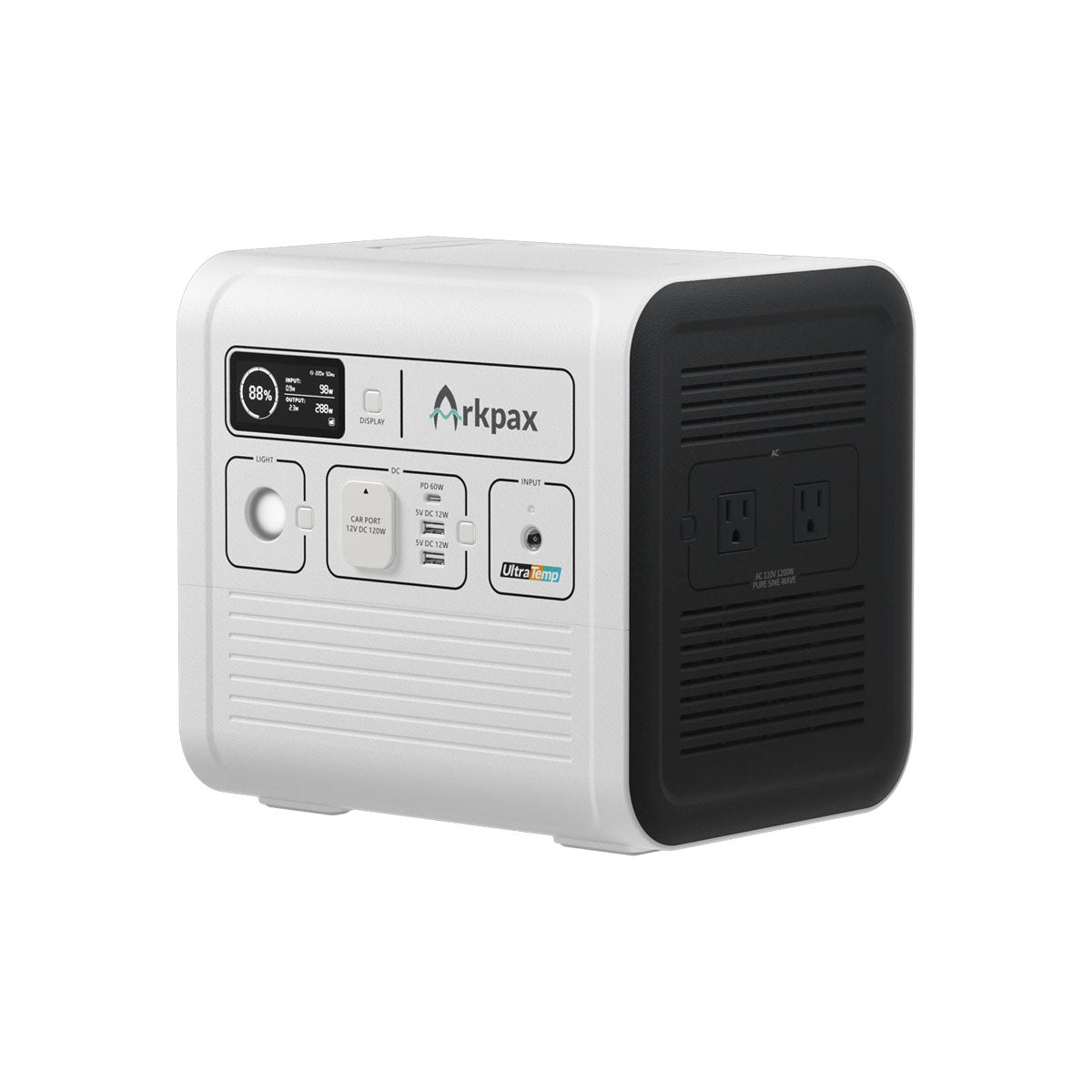Ark Pro IP67 Dustproof and Waterproof Portable Power Station - Arkpax